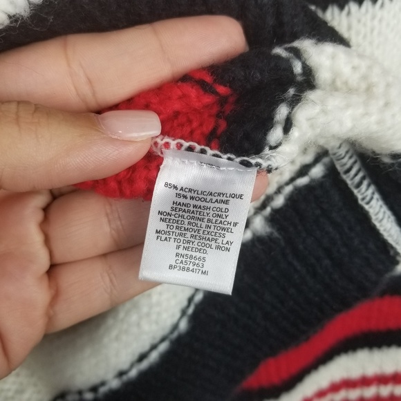 NWT BP. (Nordstrom) Button Shoulder Stripe Sweater - Picture 6 of 6